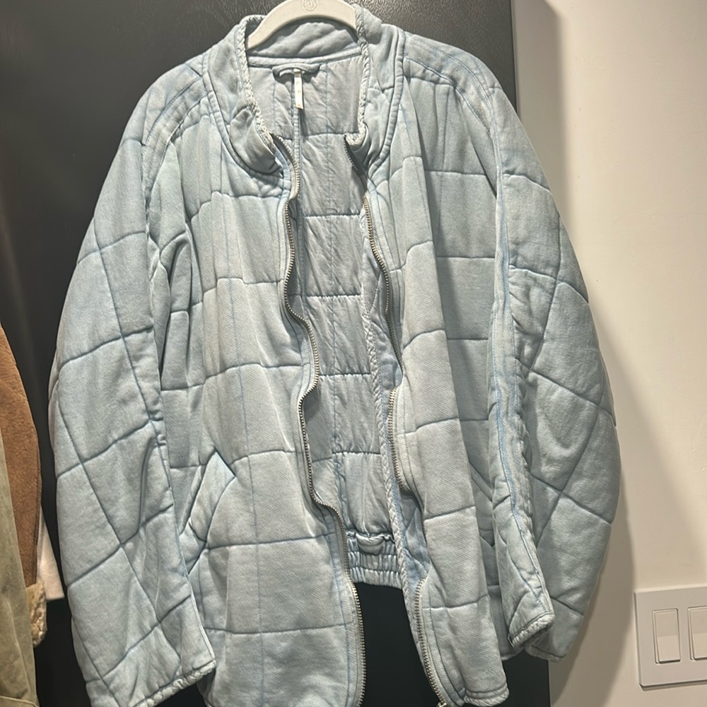 Oversize free people bomber